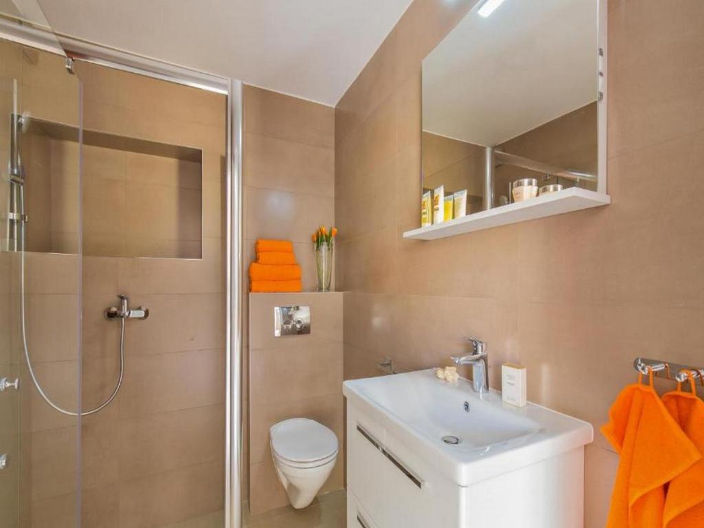 Kúpeľňa v ubytovaní Apartments St Thomas