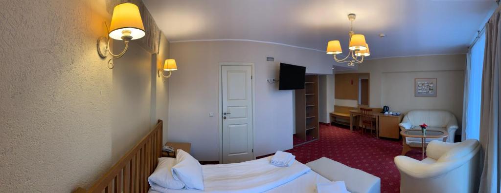 Postel nebo postele na pokoji v ubytování Alexa Old Town
