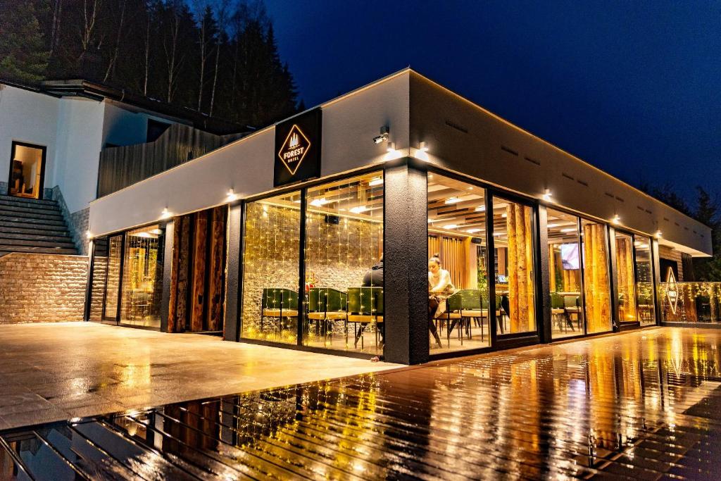 Budova, kde se hotel nachází
