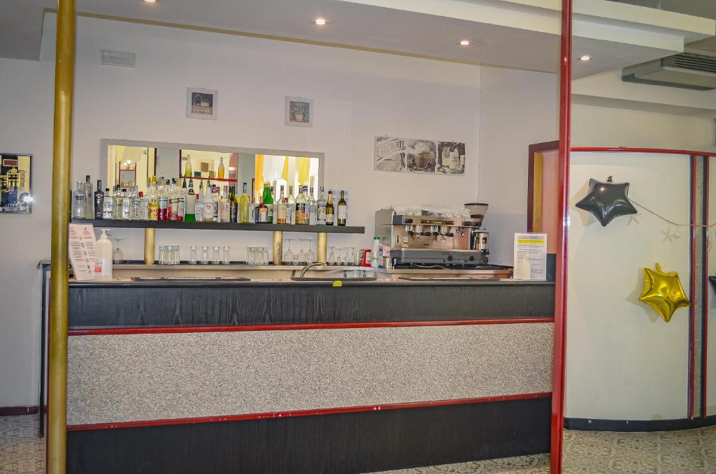 Lounge nebo bar v ubytování Hotel Stradiot