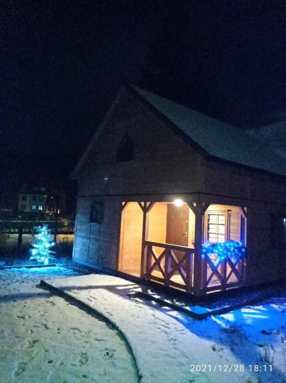 Budova, v ktorej sa horská chata nachádza