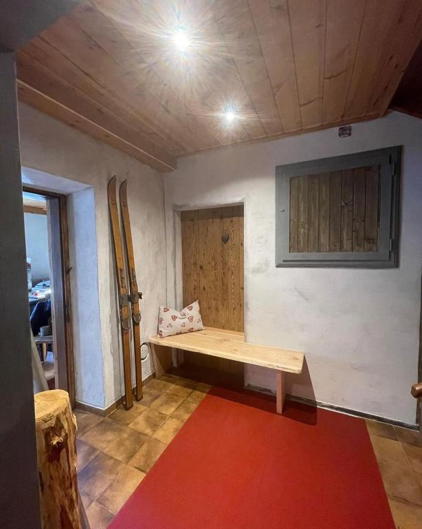 Postel nebo postele na pokoji v ubytování Lamirì