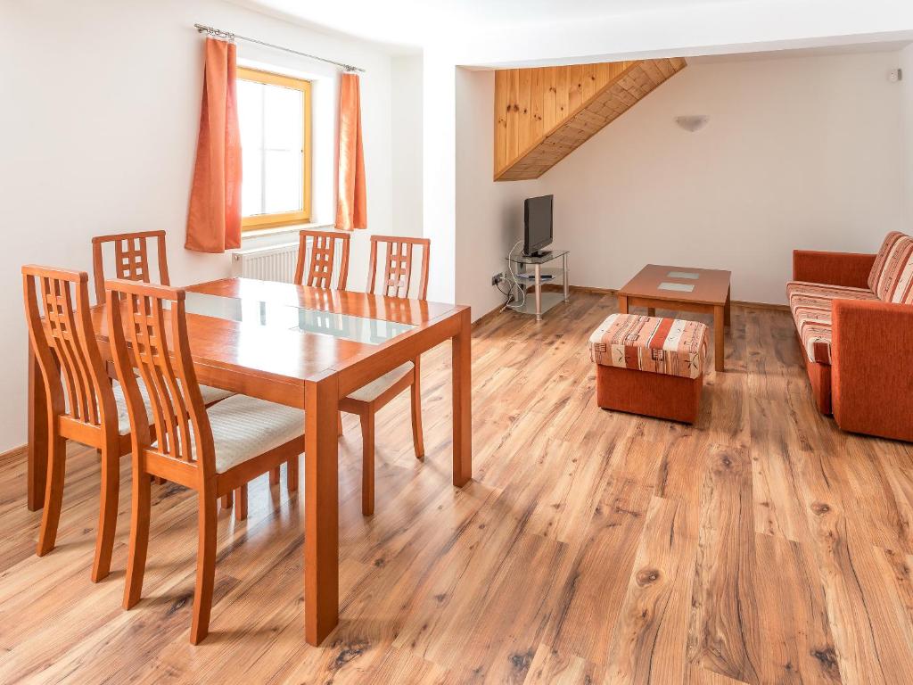 Posezení v ubytování EA Apartmány na Filipce