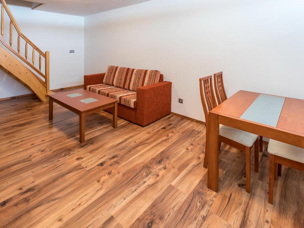 Posezení v ubytování EA Apartmány na Filipce