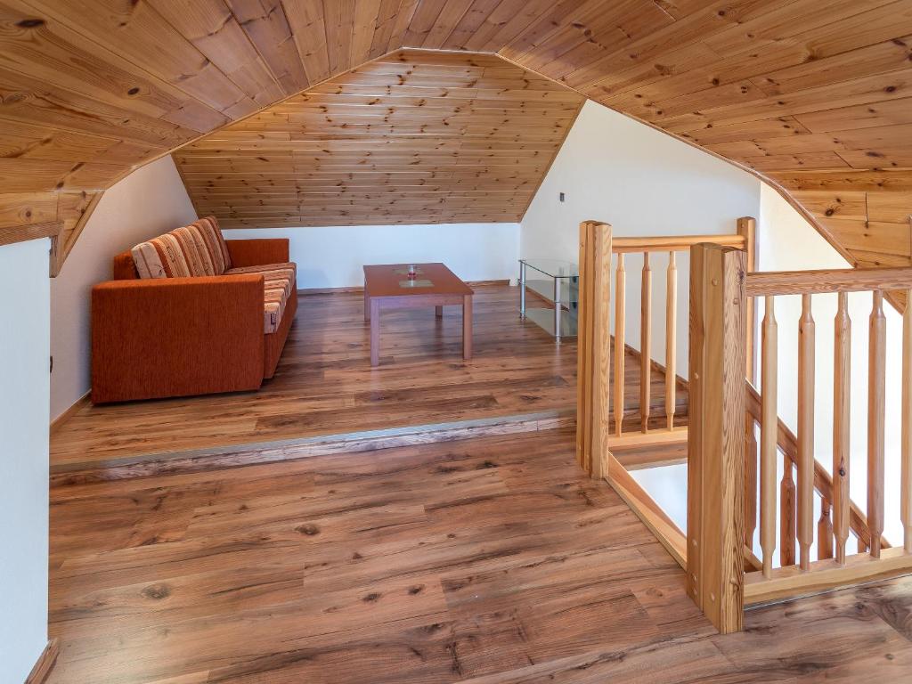 Posezení v ubytování EA Apartmány na Filipce