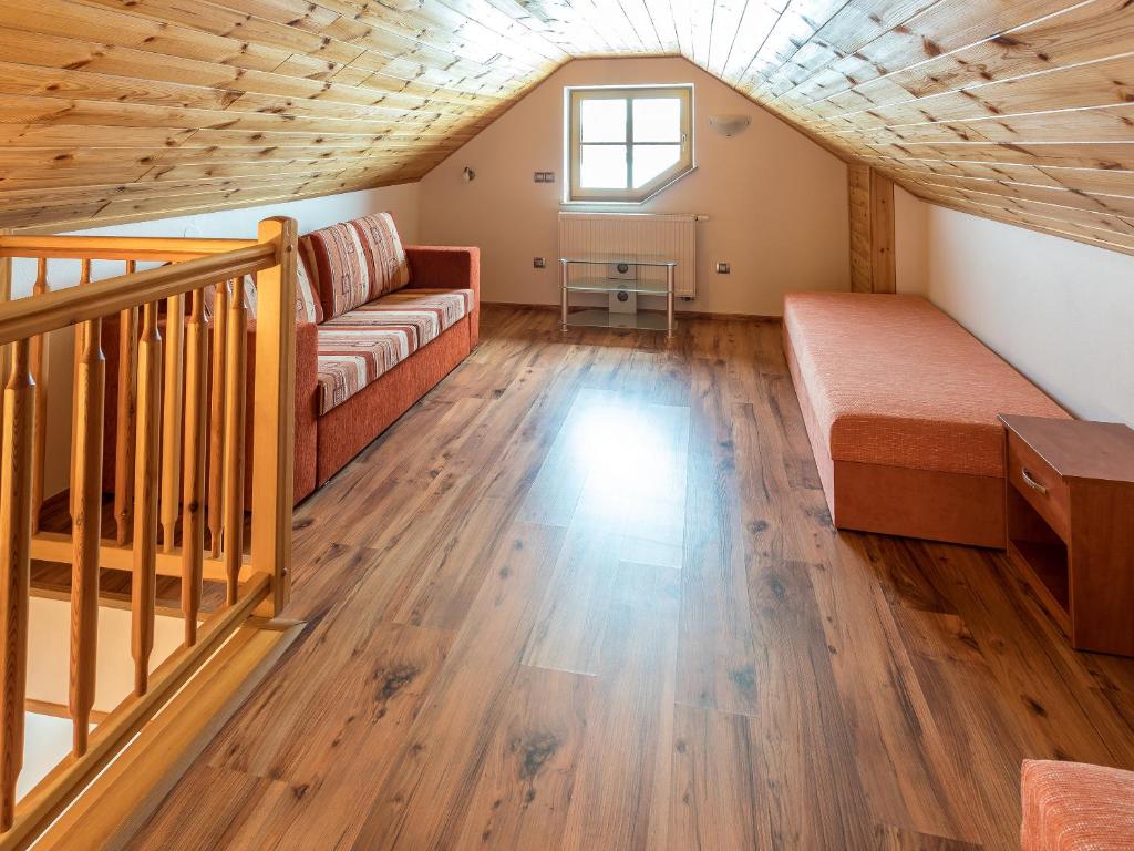 Posezení v ubytování EA Apartmány na Filipce