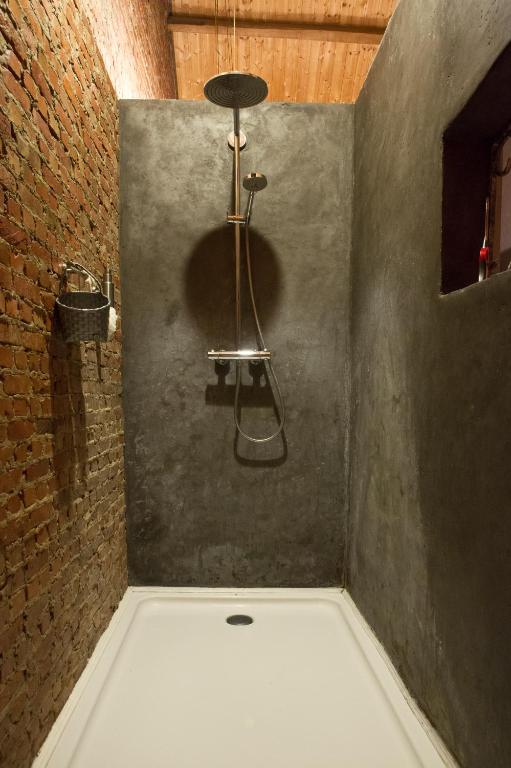Koupelna v ubytování B&B Oase