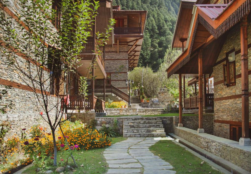 Zahrada ubytování Shivadya - A Luxury Boutique Experience