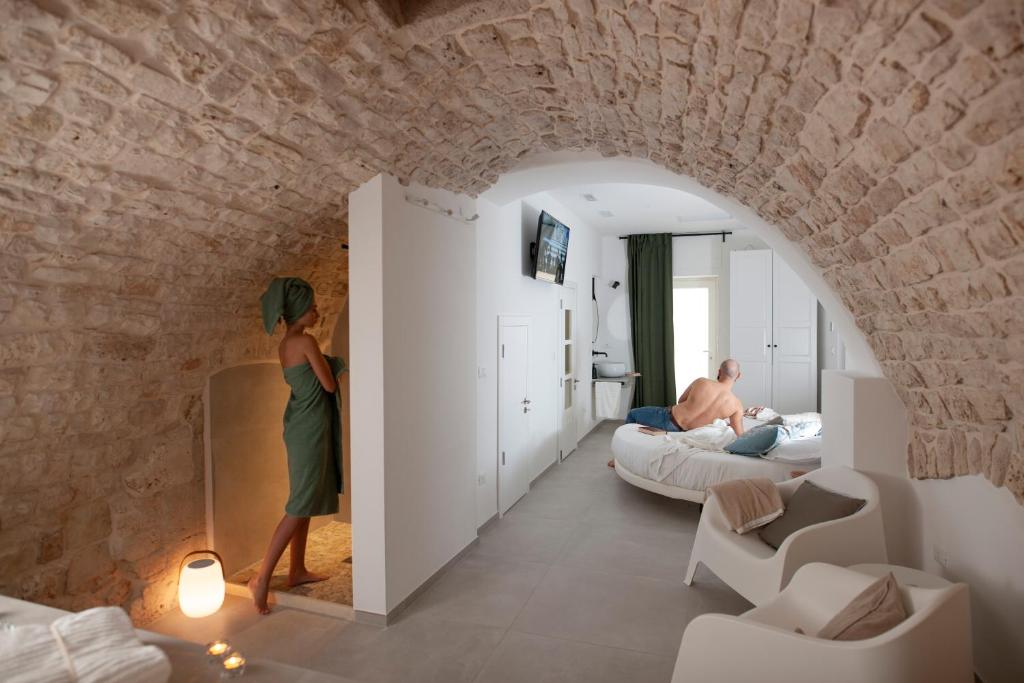 Posezení v ubytování Je T'aime Luxury Suite and Relax