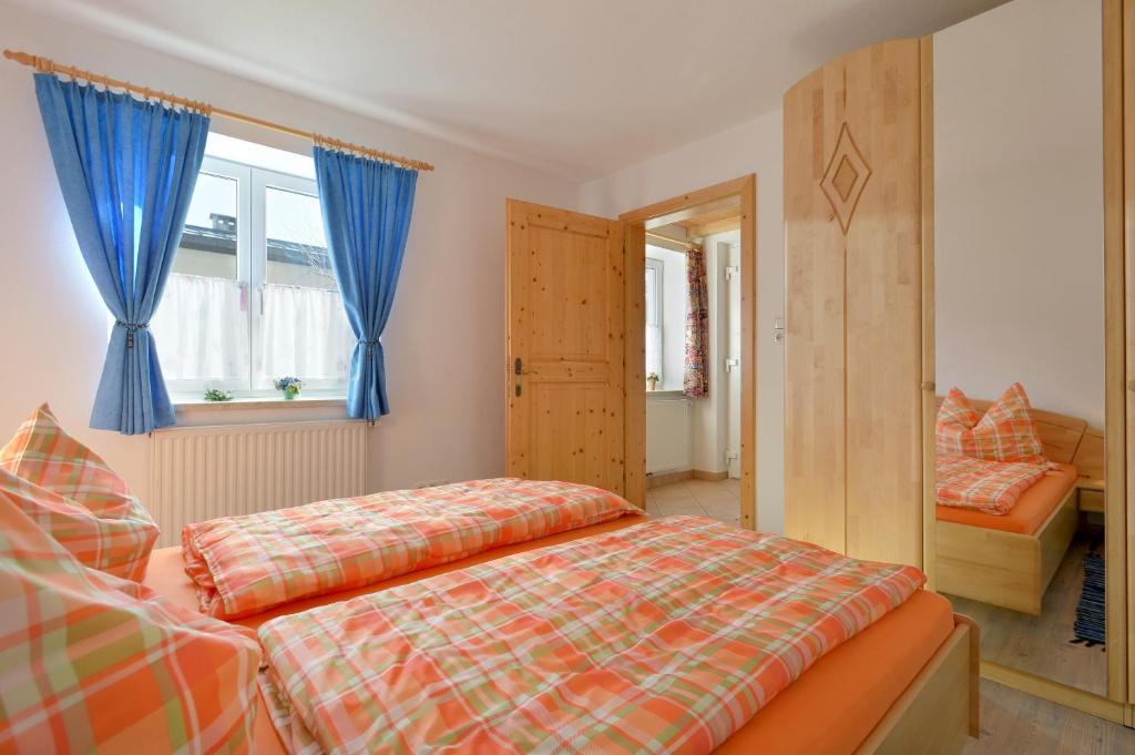 Postel nebo postele na pokoji v ubytování Appartement Claudia
