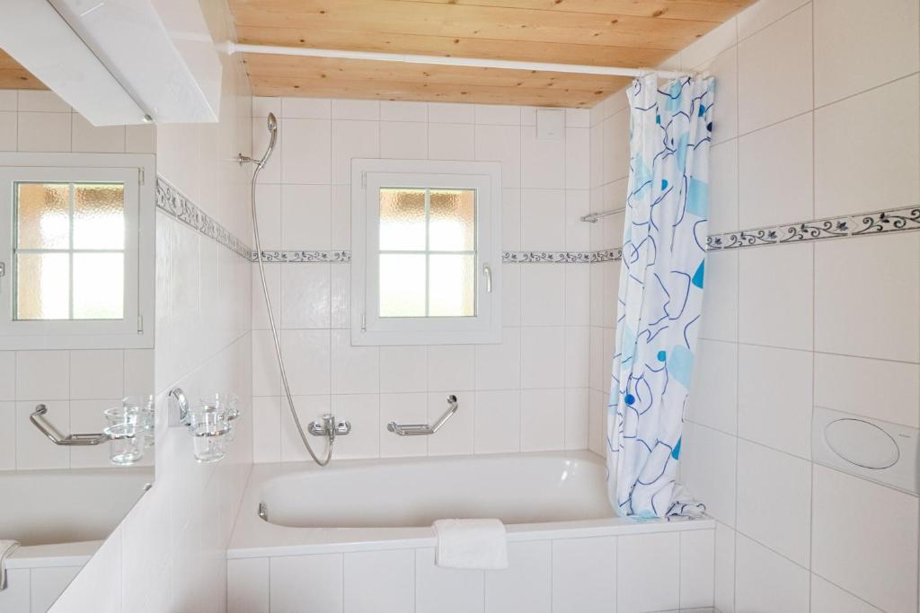 Koupelna v ubytování CityChalet