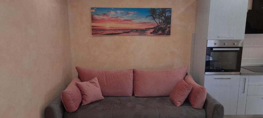 Kuchyň nebo kuchyňský kout v ubytování Apartman Miljenka