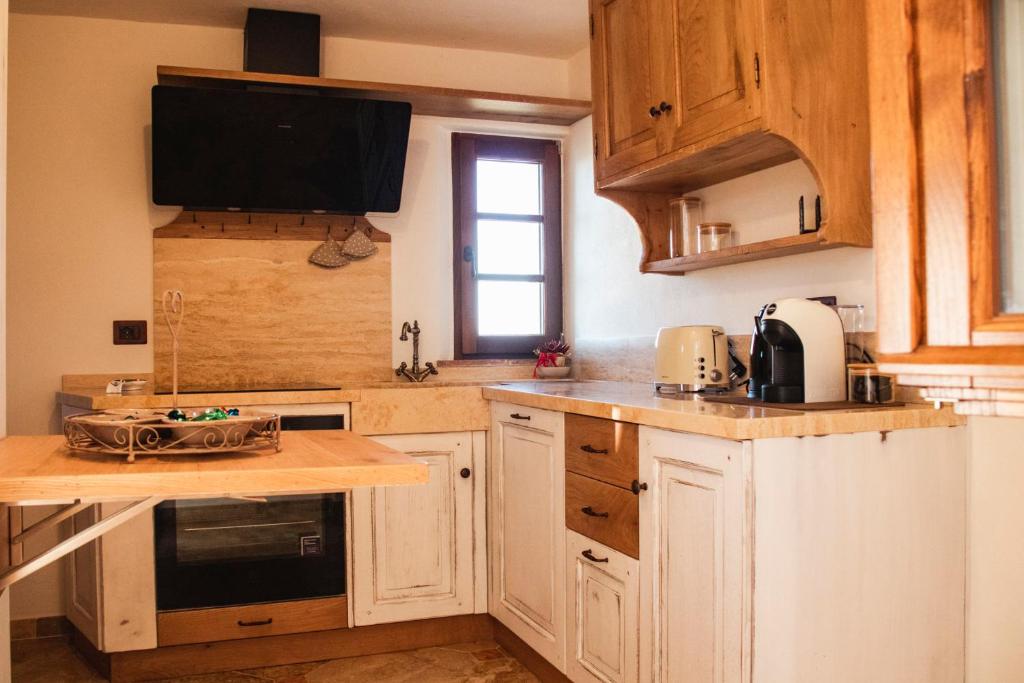 Kuchyň nebo kuchyňský kout v ubytování La Torre
