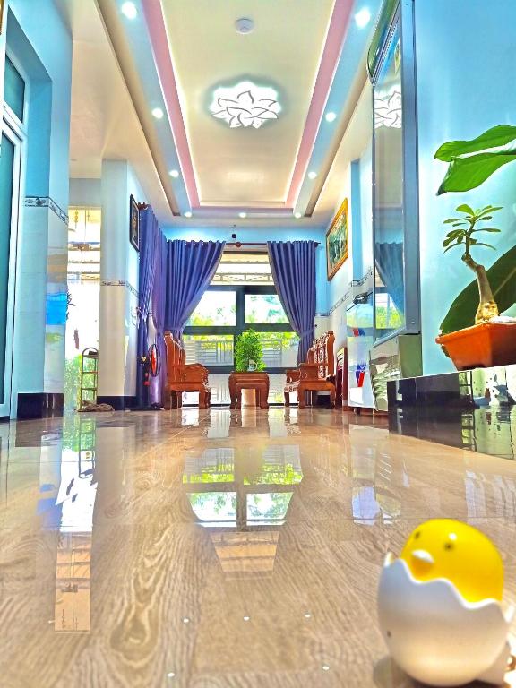 Posezení v ubytování Hồng Phú Motel - Đảo Phú Quý