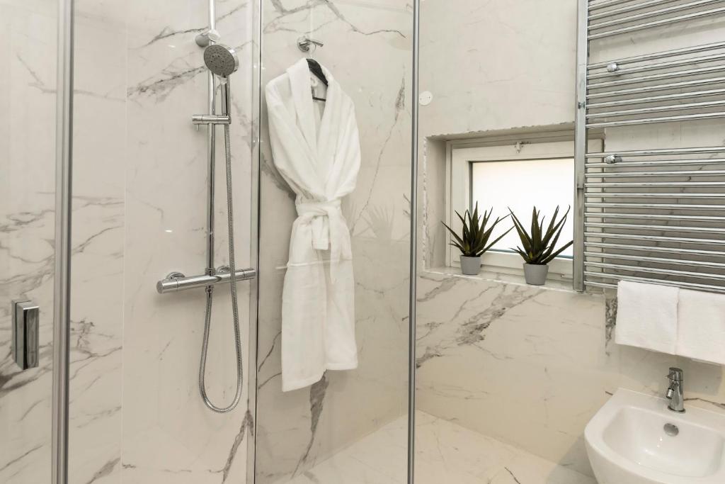 Koupelna v ubytování Hotel La Ville Rome