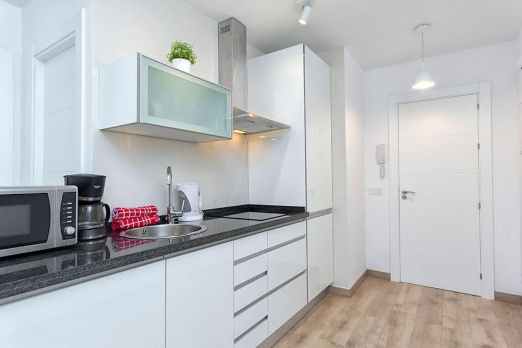 Kuchyňa alebo kuchynka v ubytovaní Apartamento Soho Malaga