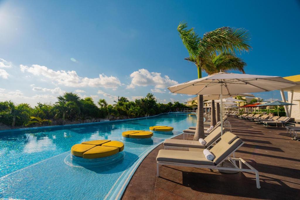 Bazén v ubytování Moon Palace The Grand Cancun All Inclusive nebo v jeho okolí