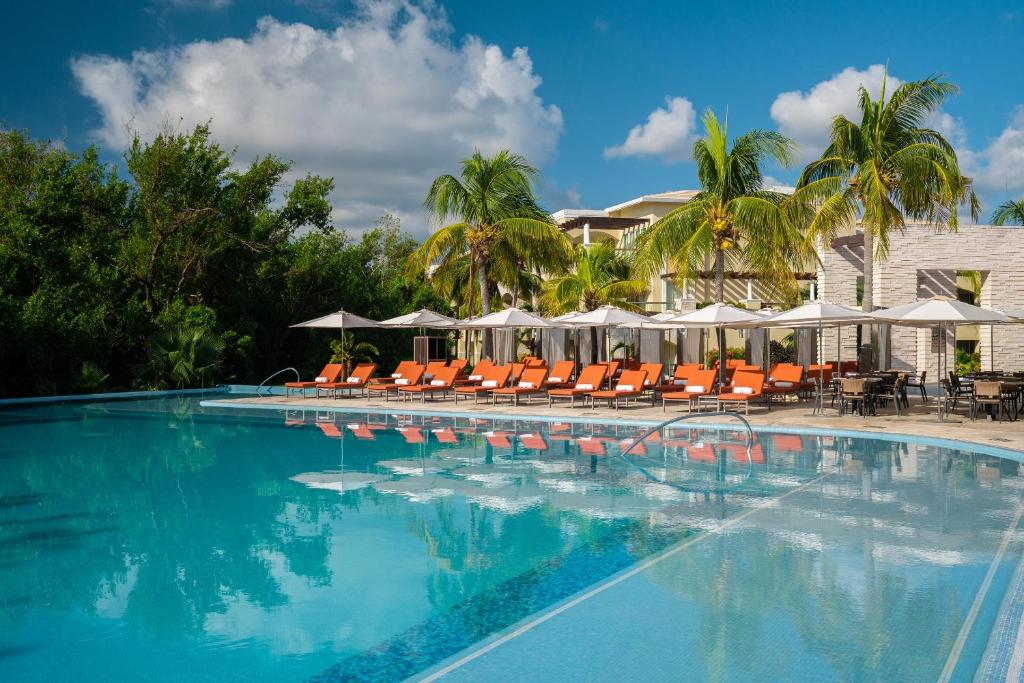 Bazén v ubytování Moon Palace The Grand Cancun All Inclusive nebo v jeho okolí