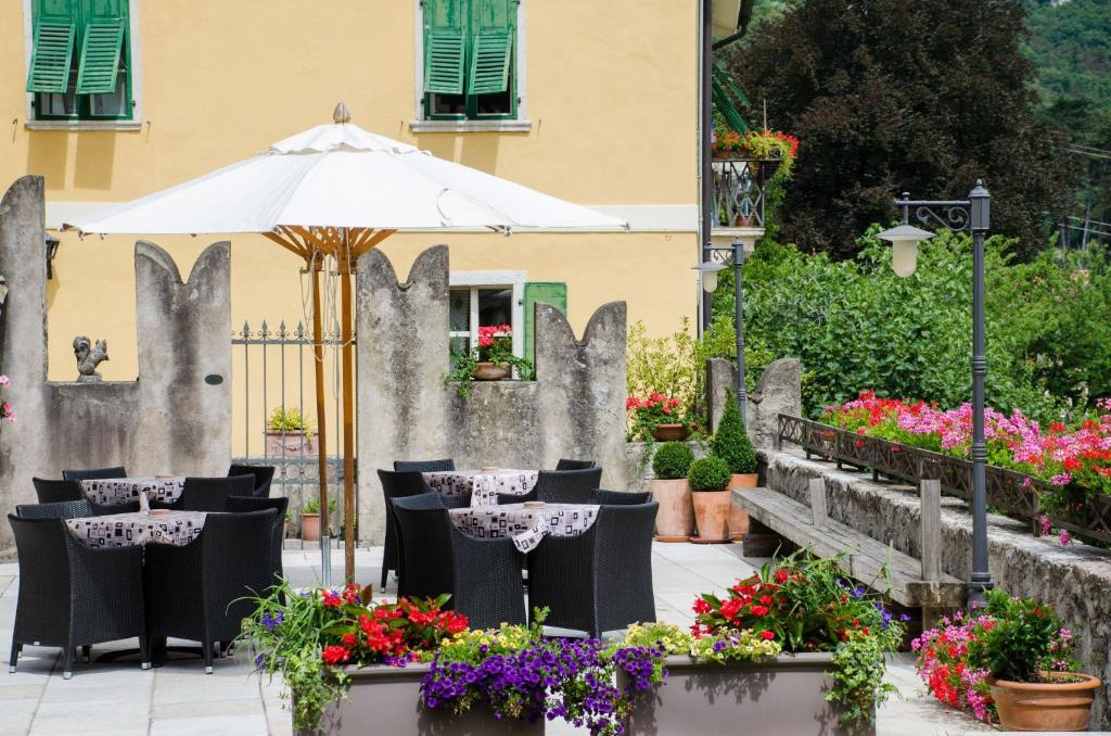 Vonkajšia záhrada v ubytovaní Hotel Garnì San Giorgio