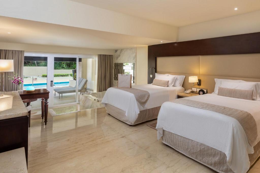 Moon Palace The Grand Cancun All Inclusive - Grand Swim Up Suite Garden Uitzicht