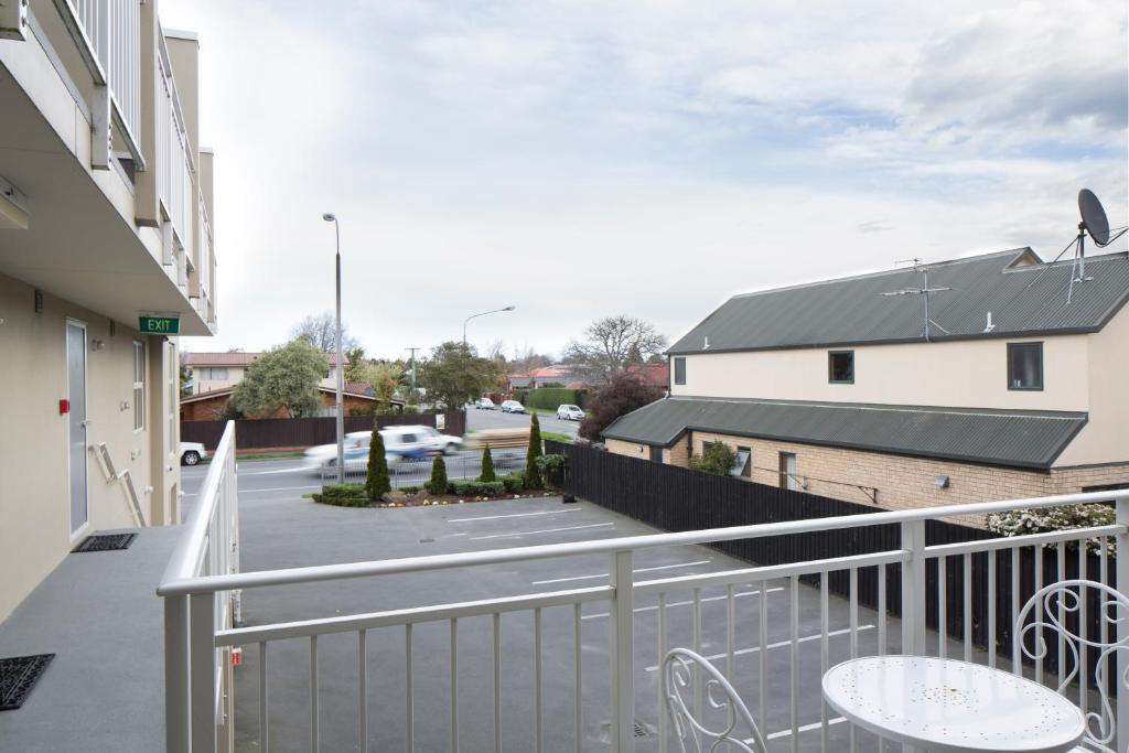 Balkón nebo terasa v ubytování Vita Nova Motel