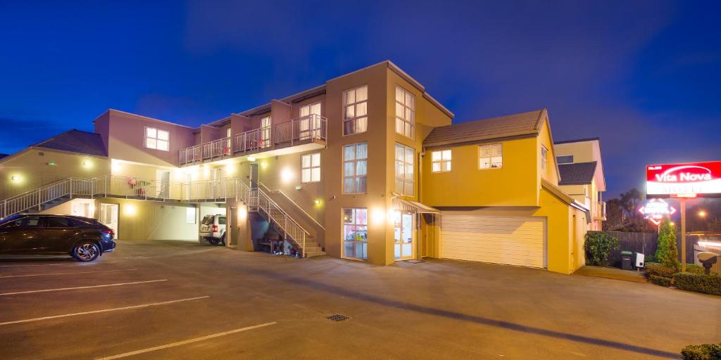 Budova, kde se motel nachází
