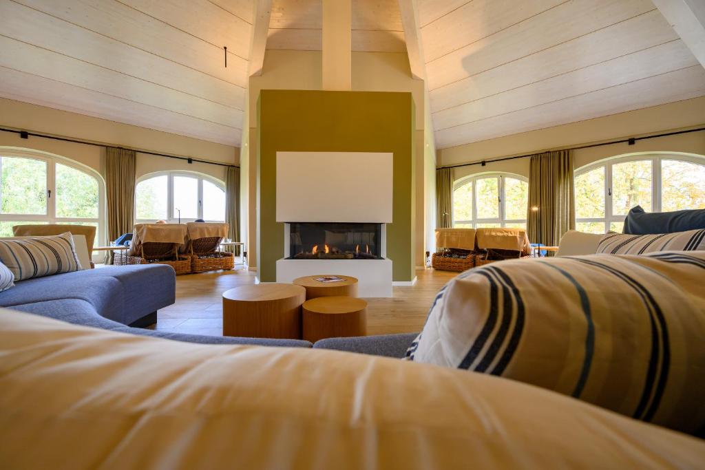 Posezení v ubytování Hotel Gut Immenhof