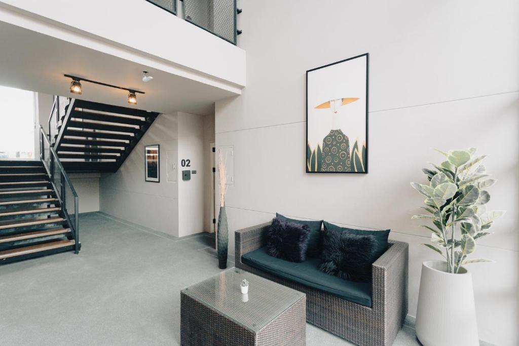 Posezení v ubytování Studio 365 Serviced Apartments