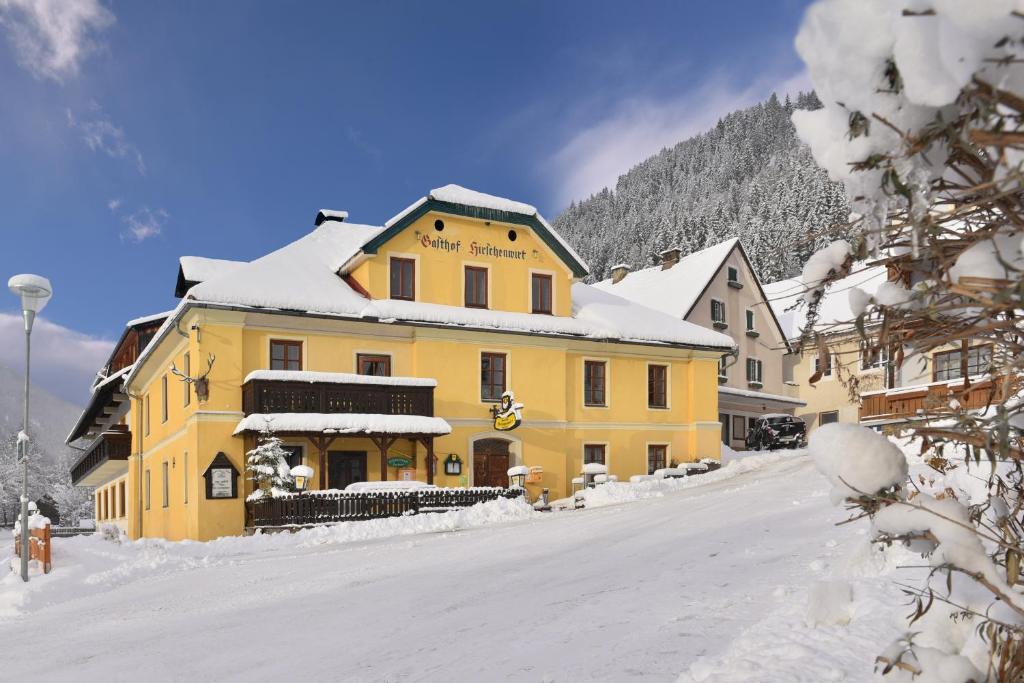 Gasthof Hirschenwirt v zimě