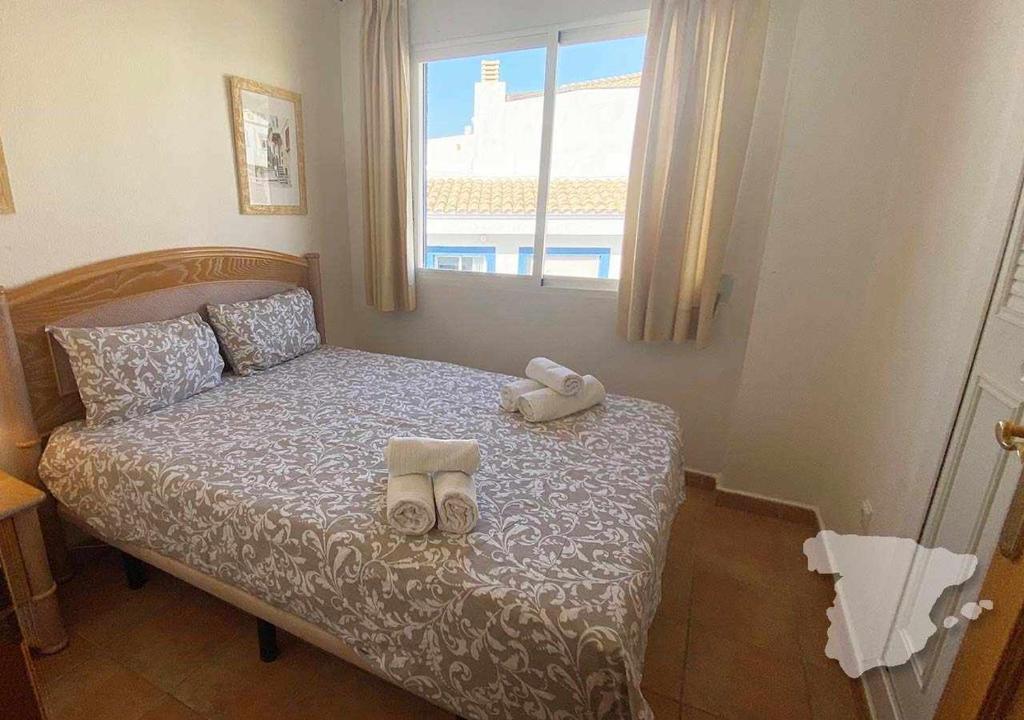 Postel nebo postele na pokoji v ubytování CostaBlancaDreams Casanova in Calpe