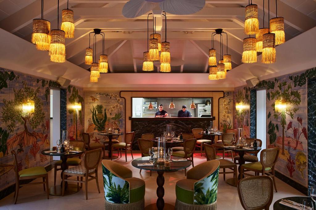 Posezení v ubytování Tropical Hotel St Barth