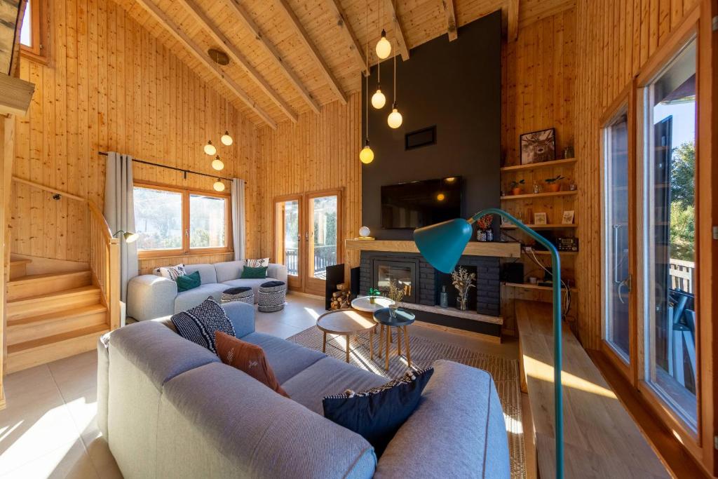 Chalet La Chenevière - Resim 5