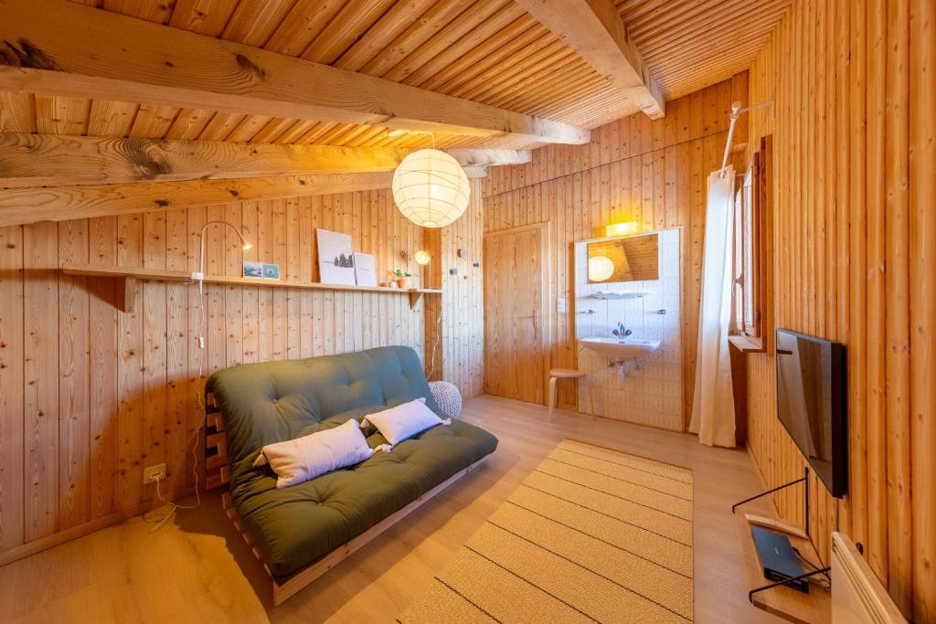 Chalet La Chenevière - Resim 18