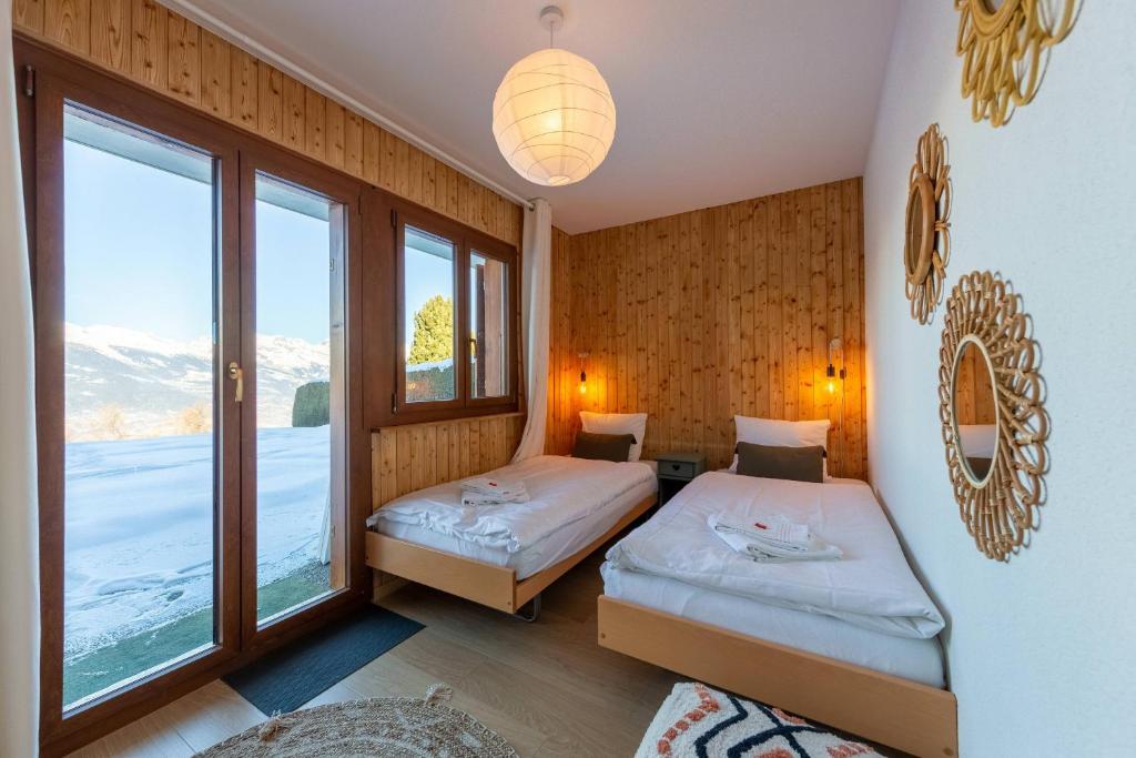 Chalet La Chenevière - Resim 7