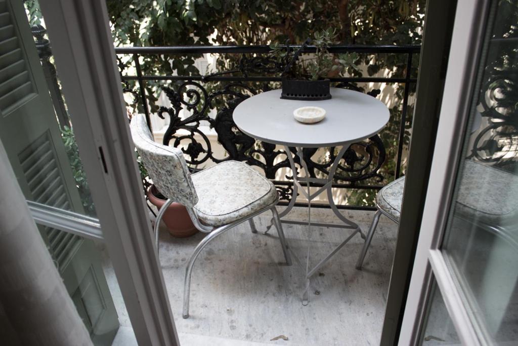 Balkón alebo terasa v ubytovaní Athens Quinta