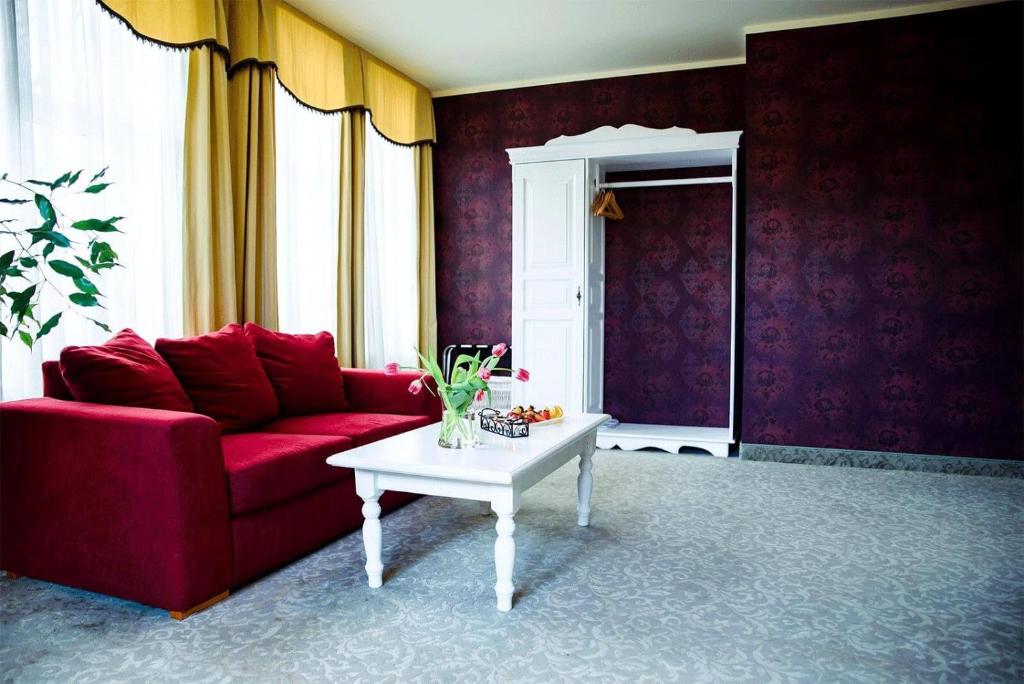 Posezení v ubytování Hotel Metsis