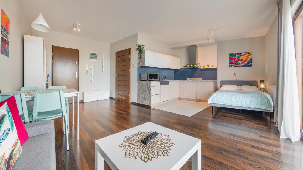 Apartamenty Sun & Snow Foka - zielona okolica, blisko plaży, blisko portu, plac zabaw - Studio
