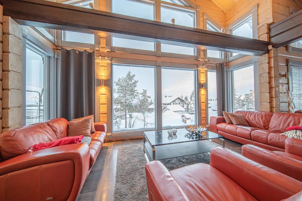 Гостиная зона в Levillas Kinnastie 35 Villas