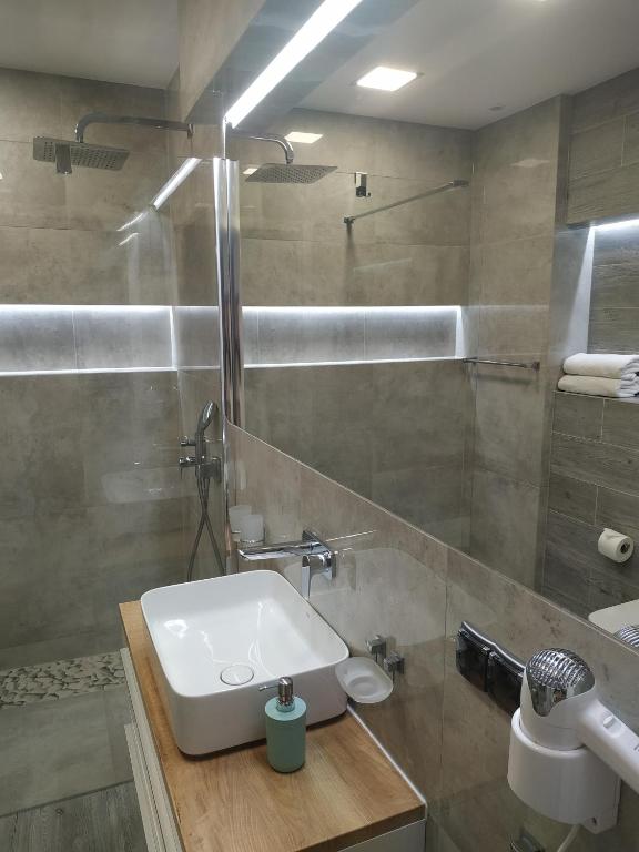 Kúpeľňa v ubytovaní Apartament Luxury