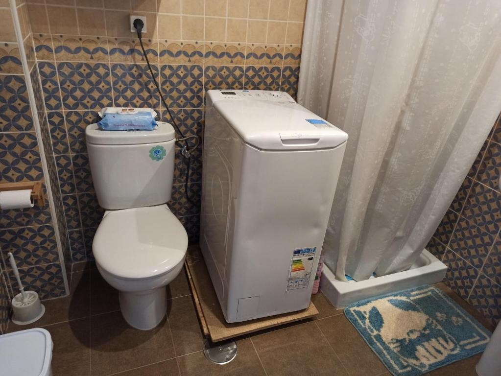 Kúpeľňa v ubytovaní Casa Jimenez
