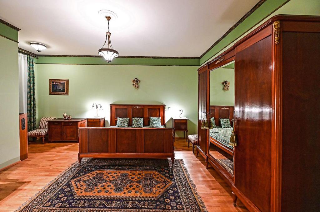 Posezení v ubytování Apartment Biskupska