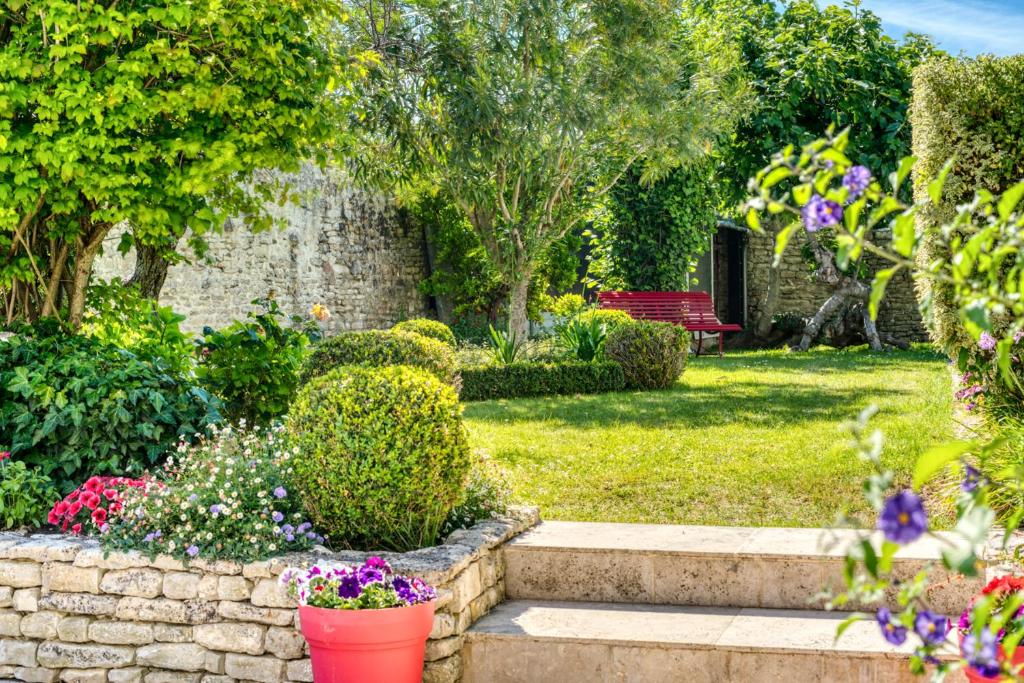 Zahrada ubytování La Martinoise Garden