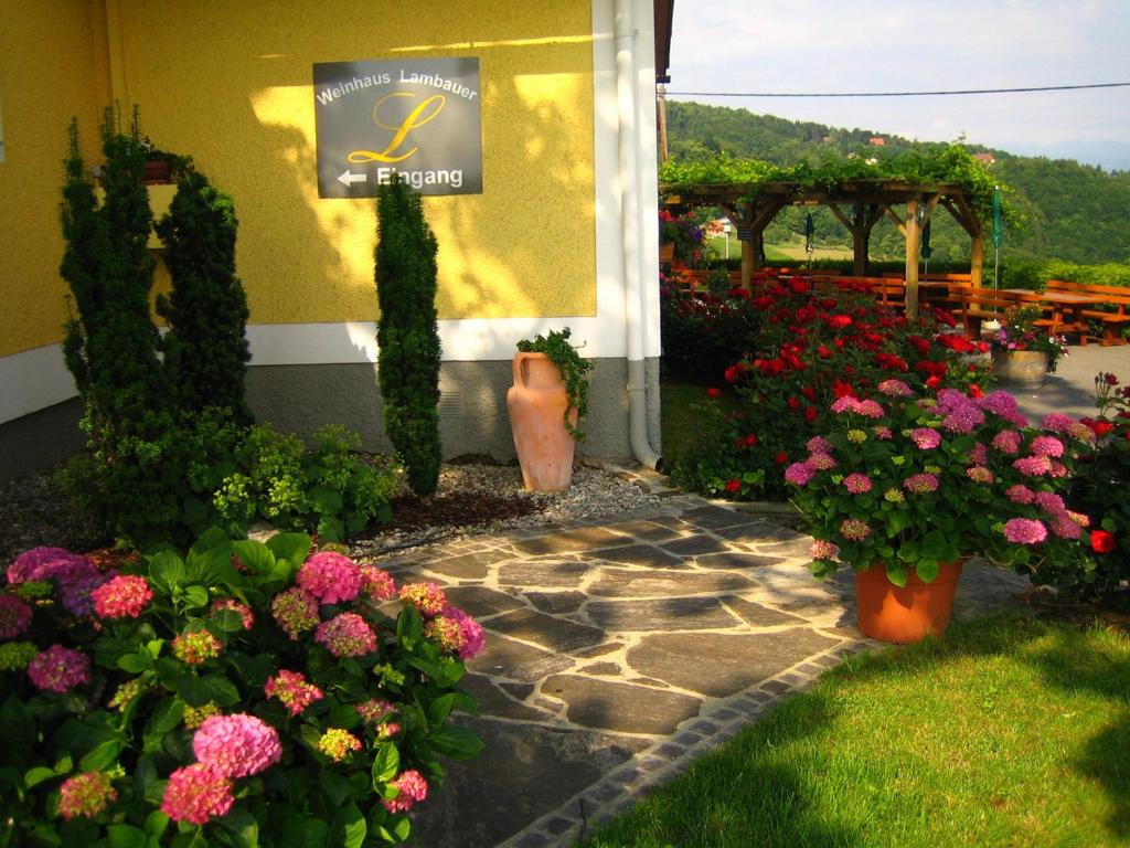 Zahrada ubytování Weingut Lambauer