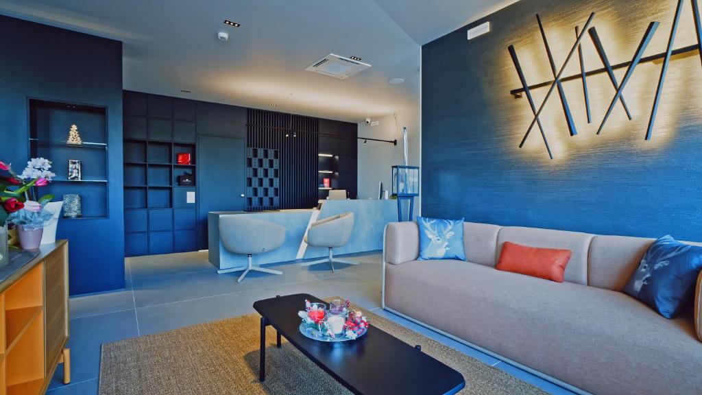 Posezení v ubytování Hotel Cristal