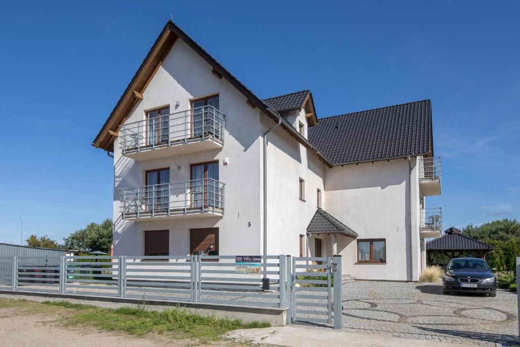 Budova, kde se bed and breakfast nachází