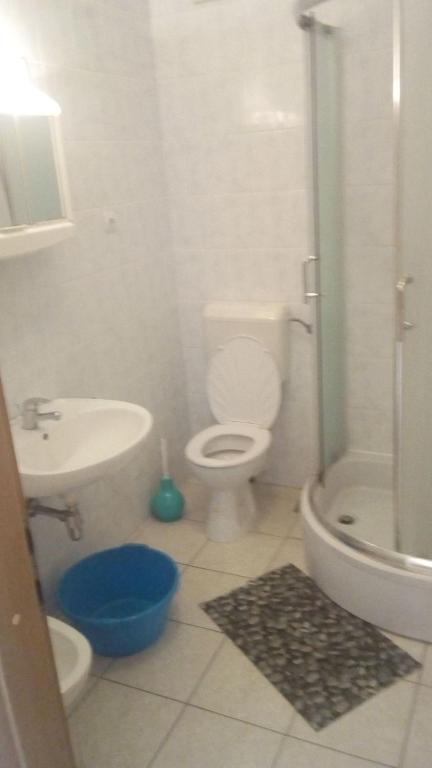 Koupelna v ubytování Apartments IVAN in Duce (900)