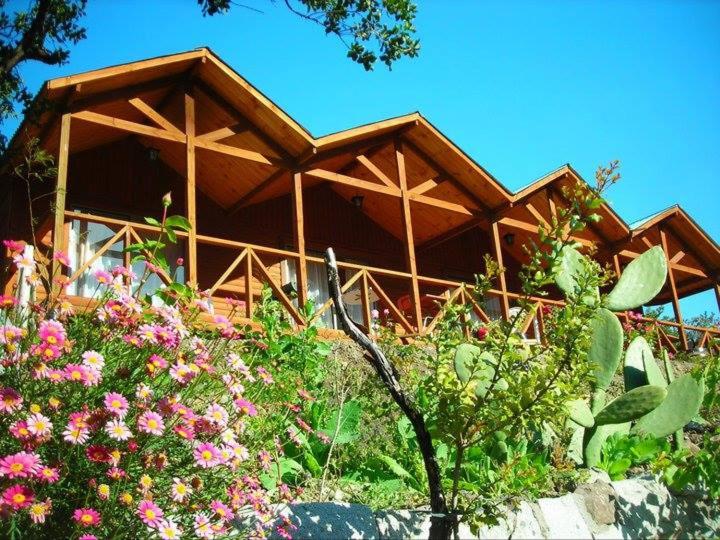 Zahrada ubytování Las lomitas de Guayacan, Cabañas y Spa