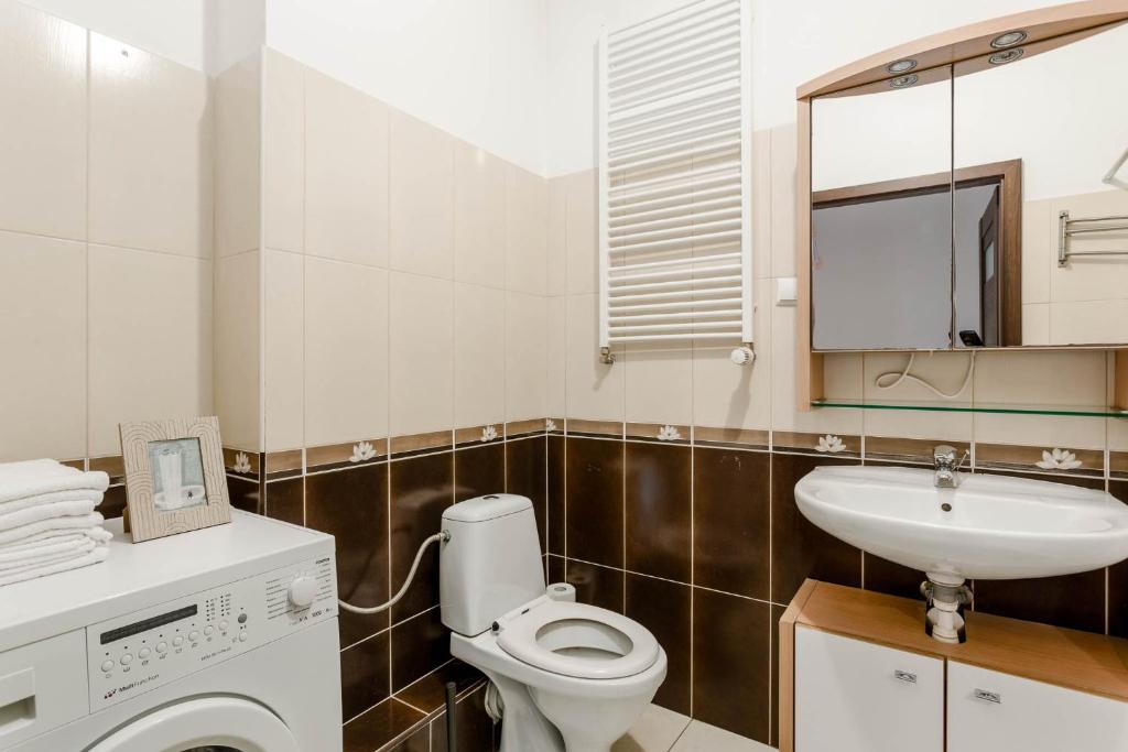 Kúpeľňa v ubytovaní Chill Apartments Fieldorfa