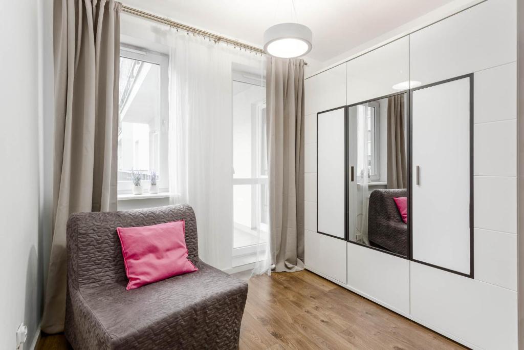 Posedenie v ubytovaní Chill Apartments Fieldorfa