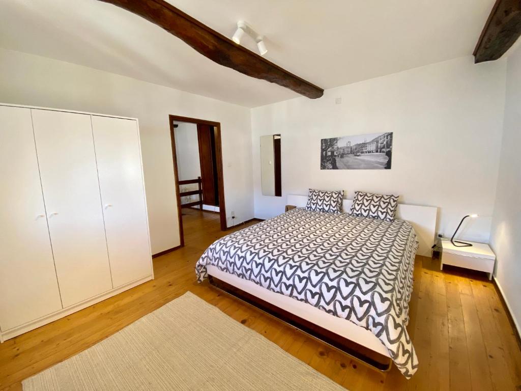 Postel nebo postele na pokoji v ubytování Casa Edi